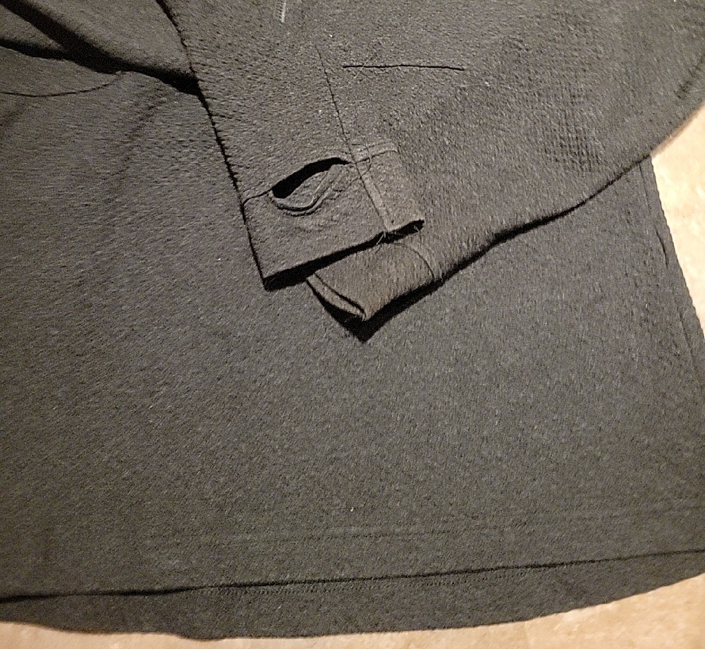 Womens Ashley Furniture Black Half-Zip Sweater - Picture 2 of 6